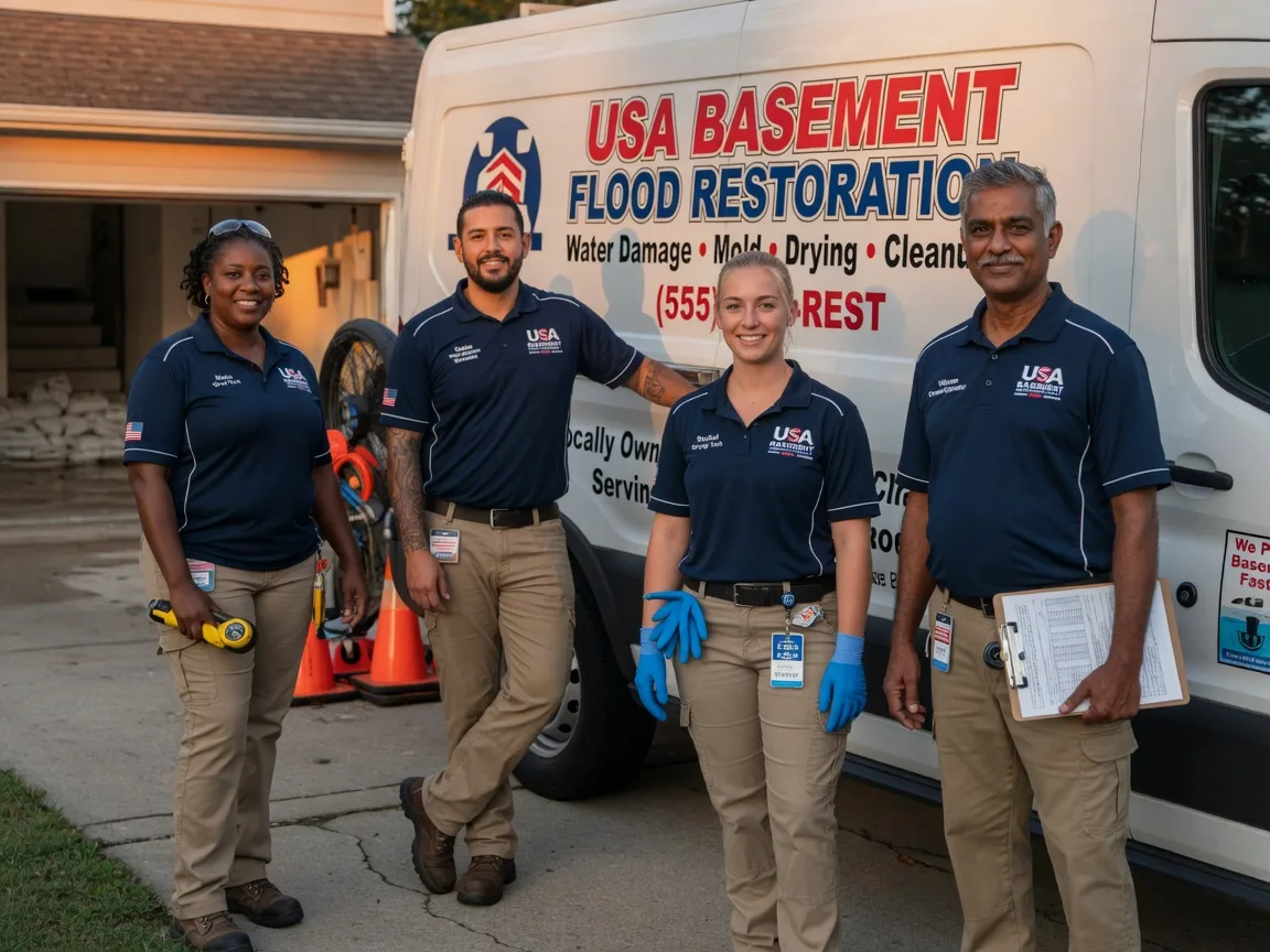 Basement Flood Cleanup company in Norphlet, AR